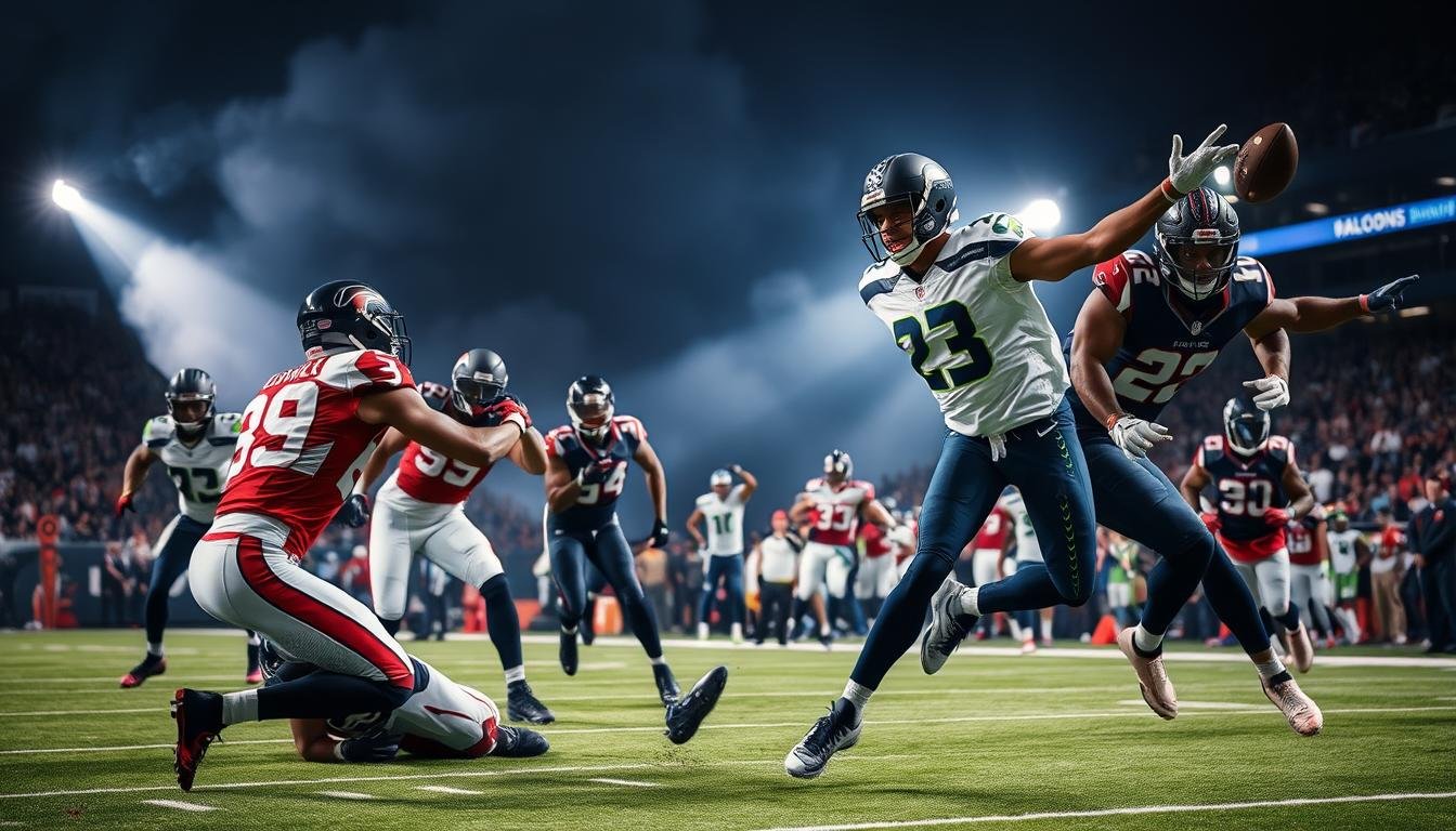 seahawks vs atlanta falcons match player stats