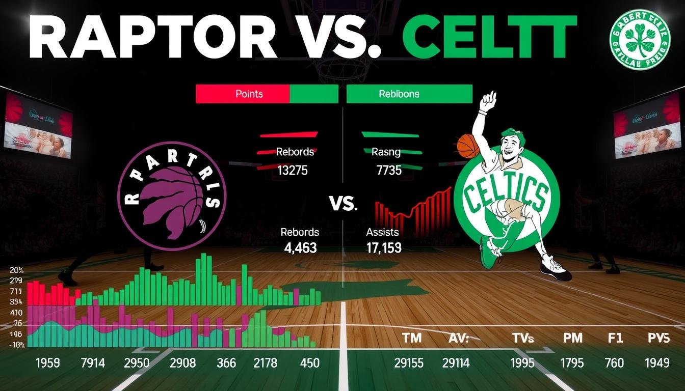 toronto raptors vs boston celtics match player stats