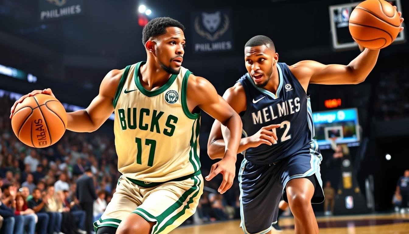 milwaukee bucks vs memphis grizzlies match player stats