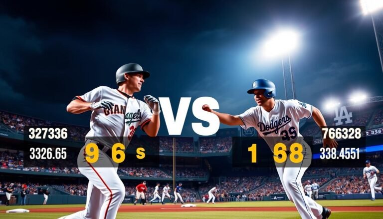 san francisco giants vs dodgers match player stats