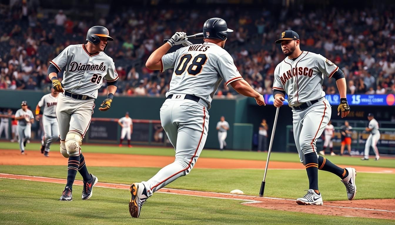 diamondbacks vs san francisco giants match player stats