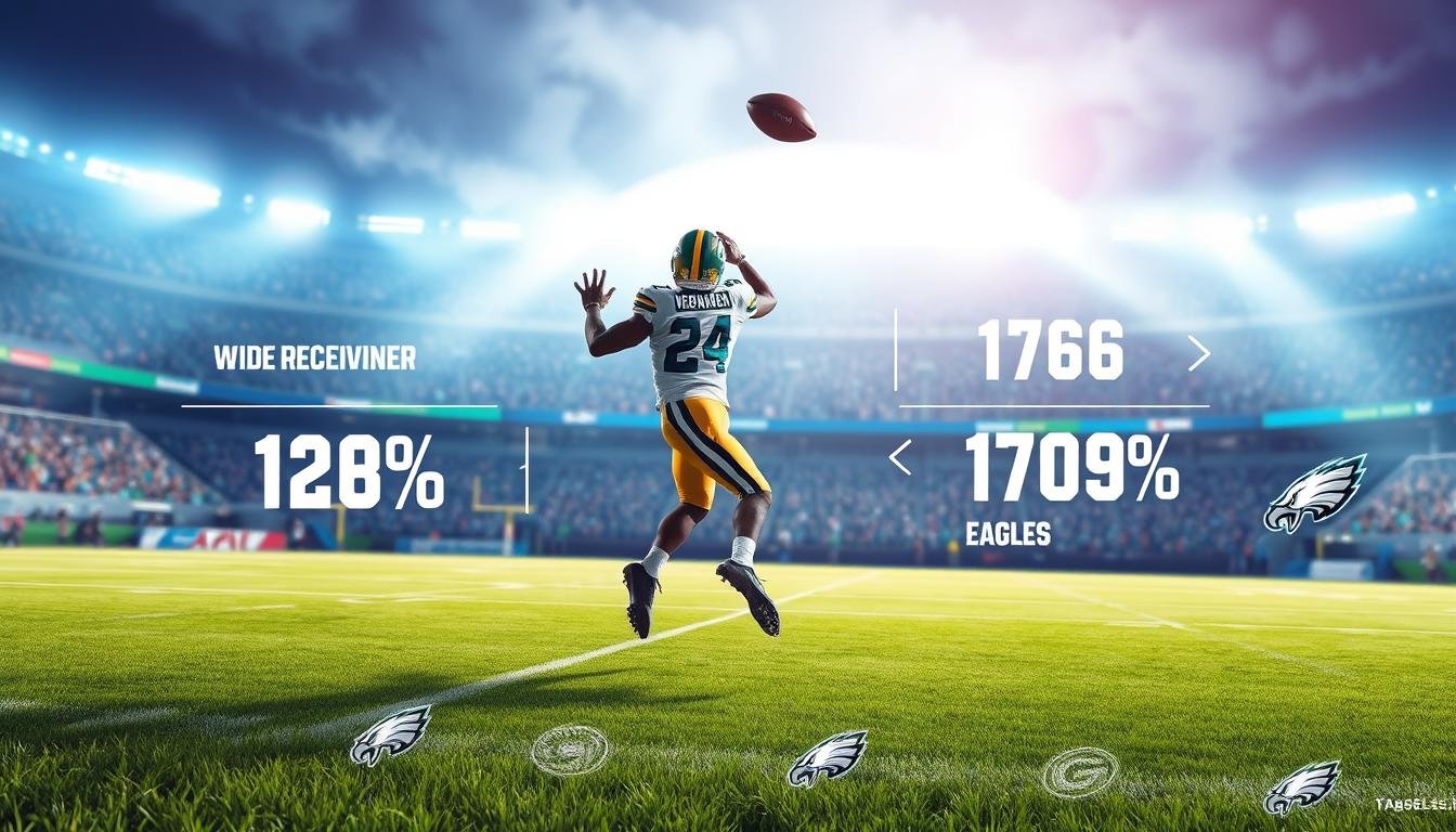green bay packers vs philadelphia eagles match player stats