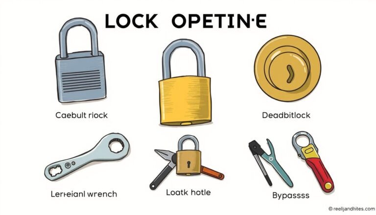 how to open a lock