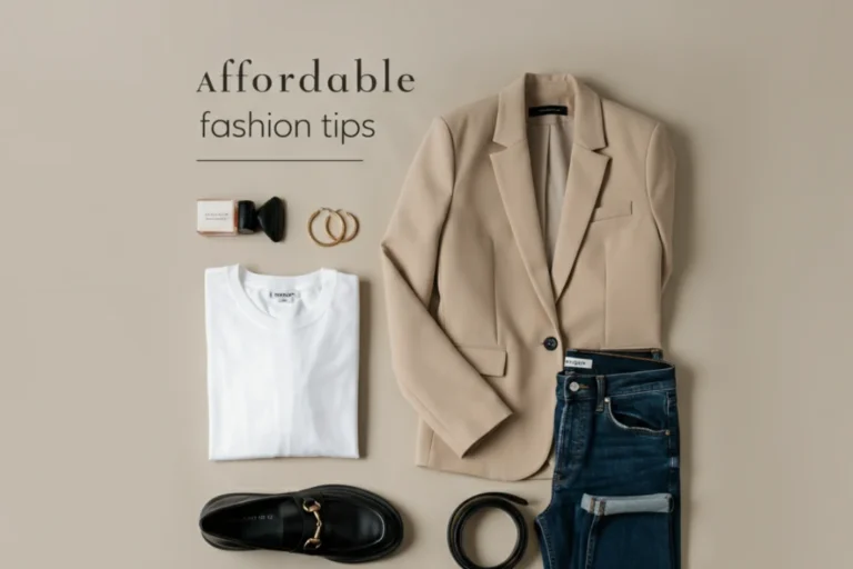 Affordable fashion tips