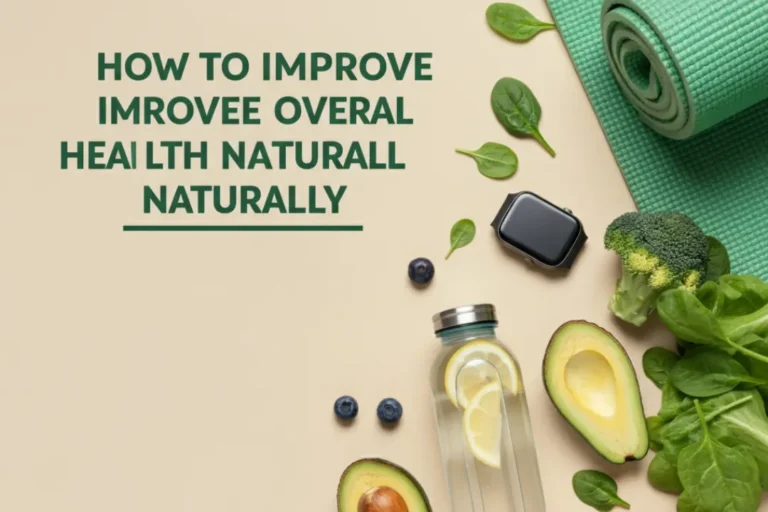 How to improve overall health naturally