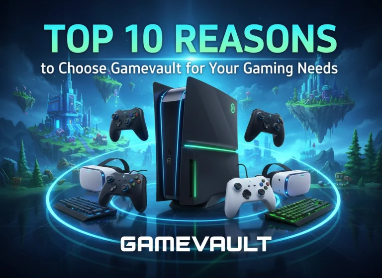 Top 10 Reasons to Choose Gamevault