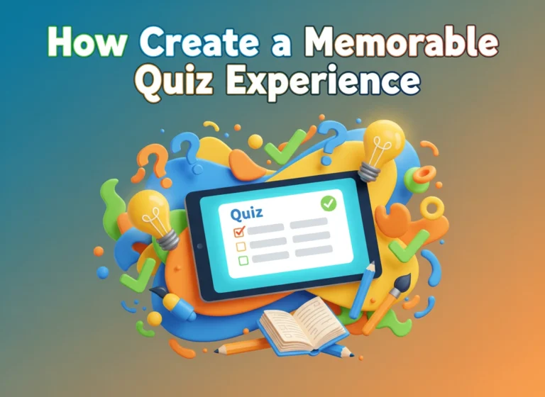 How to Create a Memorable Quiz Experience