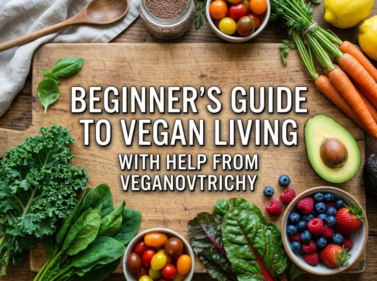 Beginner's Guide to Vegan Living With Help From veganovtrichy