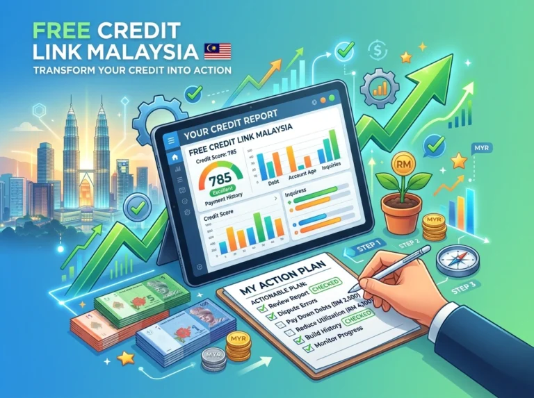 Free Credit Link Malaysia: Turning Your Credit Report Into an Action Plan