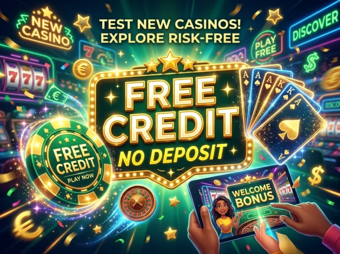 Free Credit No Deposit: A Risk-Free Way to Test New Online Casinos Free Credit No Deposit: A Risk-Free Way to Test New Online Casinos