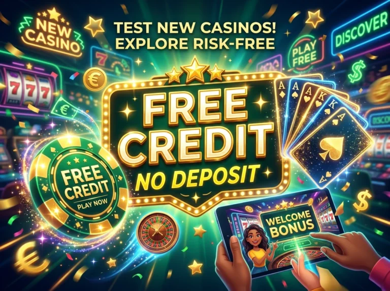 Free Credit No Deposit: A Risk-Free Way to Test New Online Casinos